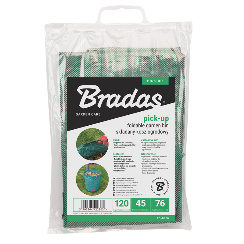 Σάκος Συλλογής Φύλλων - Χόρτων 120lt Bradas - TQ-B120 - Image 4