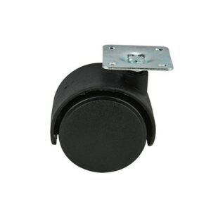 Ροδάκι επίπλων διπλό 40mm περιστρεφόμενο με πλάκα