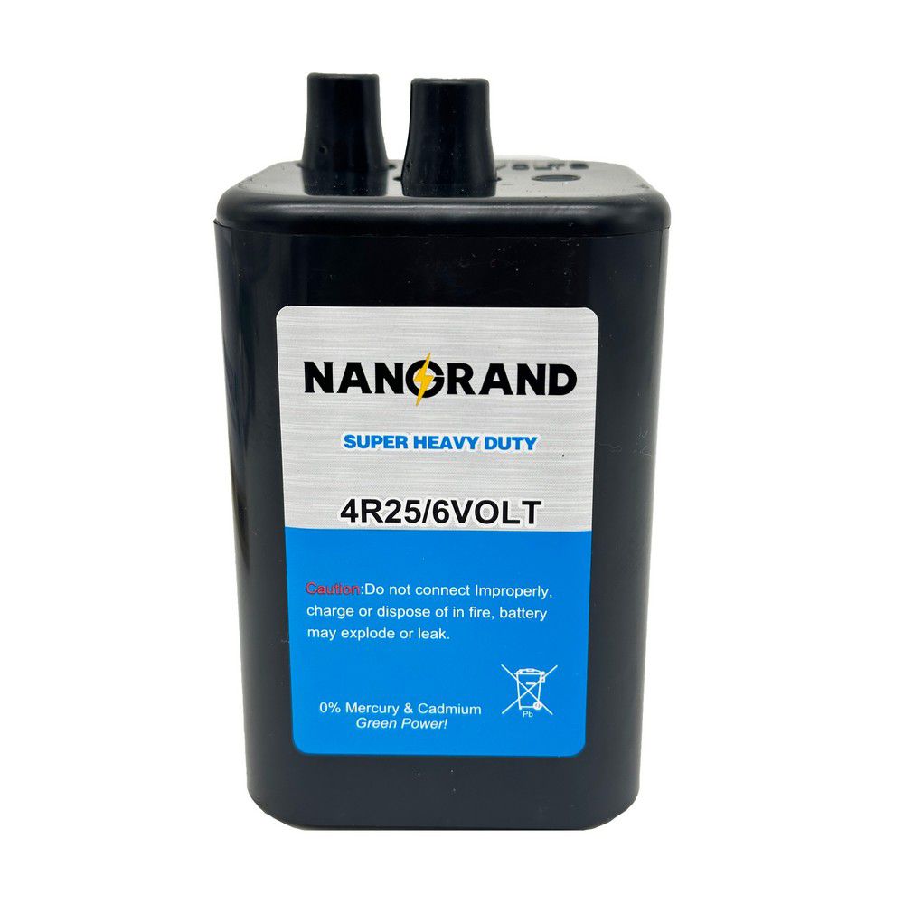 Μπαταρία φαναριού σήμανσης Nanorand 4r25 6V