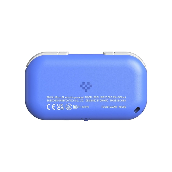 8Bitdo Micro Ασύρματο Bluetooth Gamepad Pocket-sized Mini για Switch / Android / Raspberry Pi Μπλε - Image 4