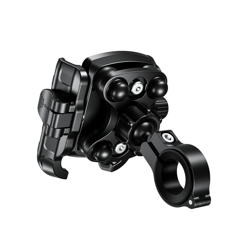 Kewig M8SP-J Αντικραδασμική Περιστρεφόμενη Βάση Κινητού 4" έως 7" για Μηχανή/Ποδήλατο Αλουμινίου με Γρήγορο Ξεκλείδωμα - Image 2
