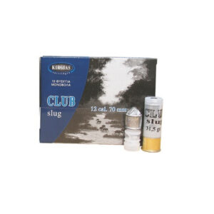Kirgias Club Slug C12 Φυσίγγια cal12 70mm 31gr 10τμχ Μονόβολα