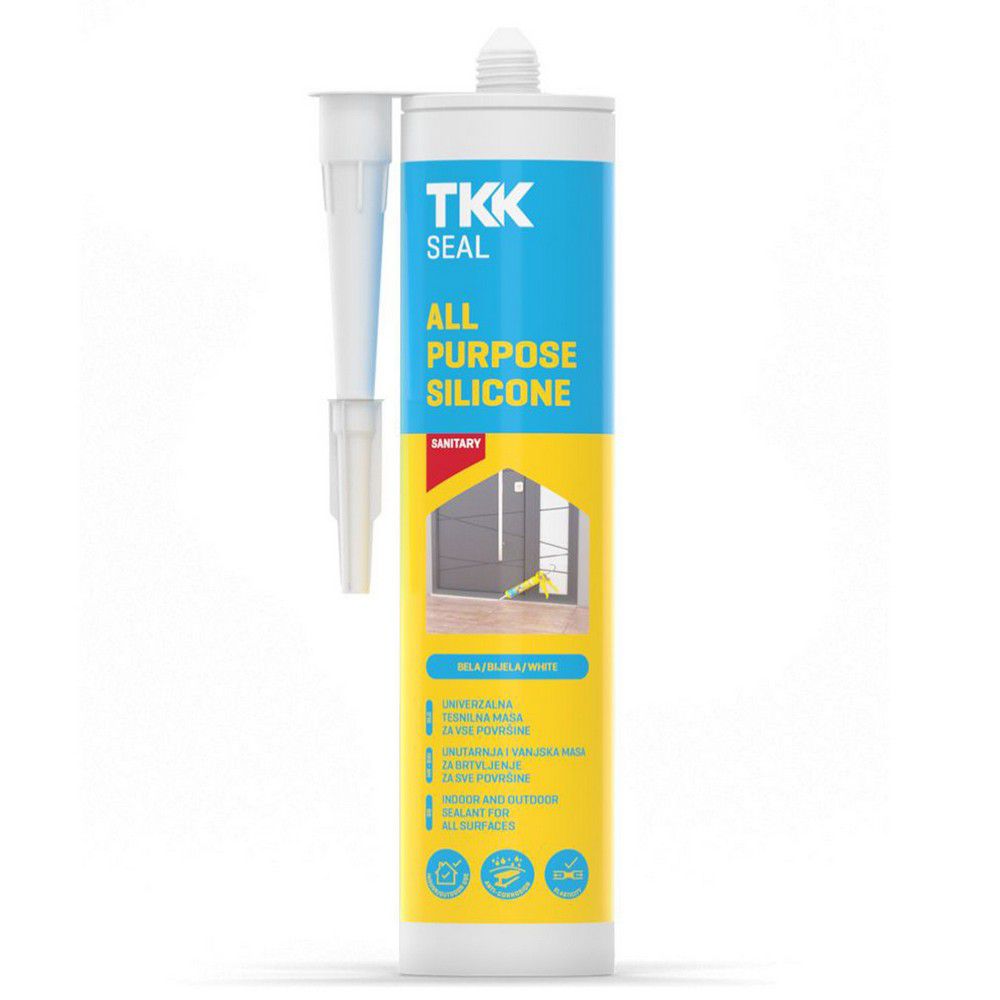 Σιλικόνη φύσσιγα Tkk neutral all purpose διάφανη 280ml 159702 (ΠΡΟΣΦΟΡΑ)