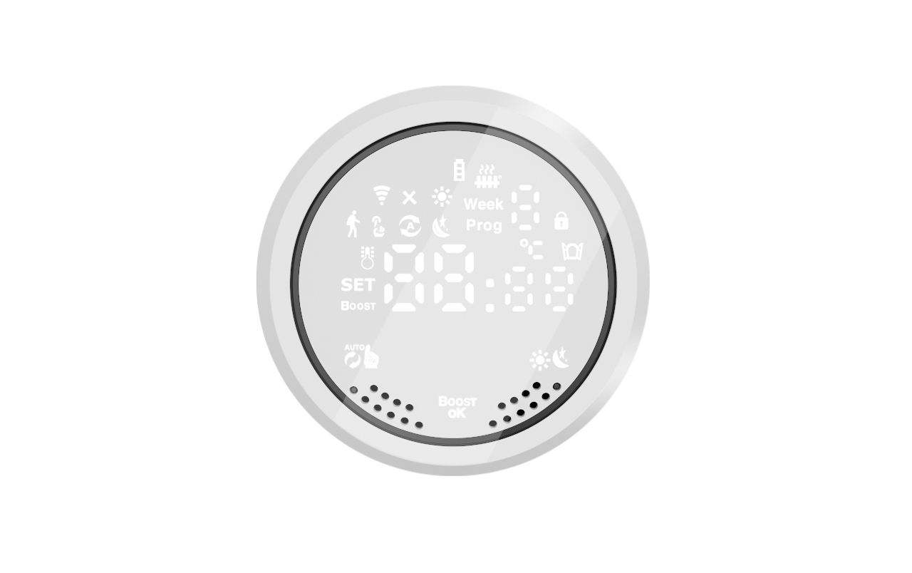 Έξυπνη θερμοστατική βαλβίδα καλοριφέρ με WiFi Hysen HY367 Zigbee - Image 2