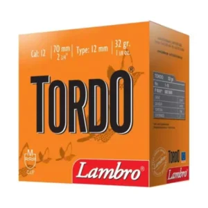 Lambro Tordo 32 Φυσίγγια cal12 70mm 32gr 25τμχ
