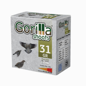 Gorilla Shoots Eco Φυσίγγια cal12 70mm 31gr 25τμχ