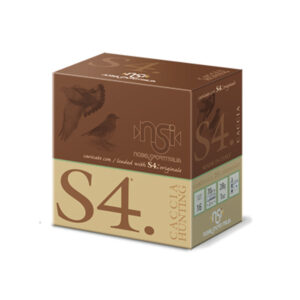 Nobel Sport S4 Caccia Φυσίγγια cal12 70mm 32gr 25τμχ No8