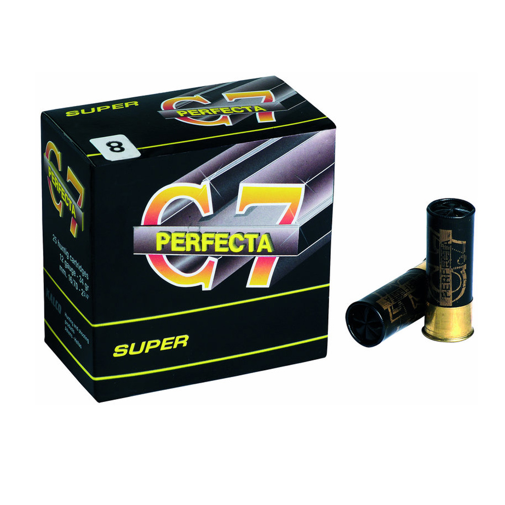 C7 Perfecta Super Φυσίγγια cal12 70mm 34gr 25τμχ