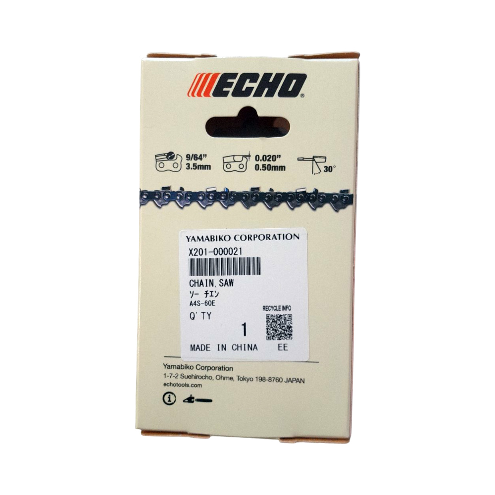 Echo X201-000021 Λάμα Αλυσοπρίονου 1/4"-043" (AS4)-60Ε 25cm - Image 2