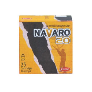 Navaro 20 Φυσίγγια cal20 70mm 28gr 25τμχ