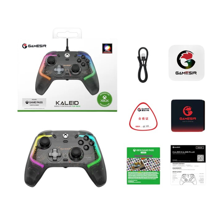 Gamesir Kaleid Ενσύρματο Gamepad με Hall Effect και RGB για PC / Xbox One / Xbox Series - Image 2