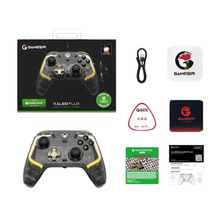 Gamesir Kaleid Flux Ενσύρματο Gamepad με Hall Effect και RGB για PC / Xbox One / Xbox Series - Image 6