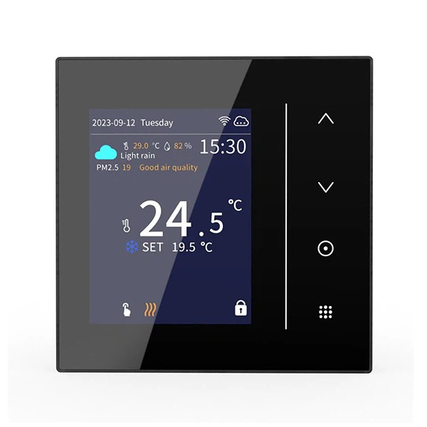 Hysen HYT002 WIFI Ψηφιακός Θερμοστάτης Smart για Αέριο/Πετρέλαιο (Έγχρωμη Led Οθόνη Αφής/Φωνητικές Εντολές/Εφαρμογή) - Image 3