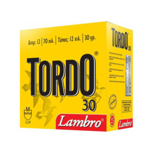Lambro Tordo 30 Φυσίγγια cal12 70mm 30gr 25τμχ