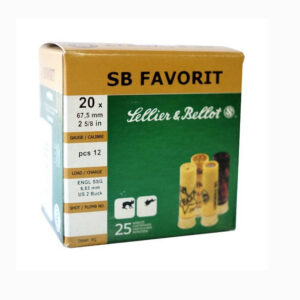 Sellier & Bellot SB Favorit Φυσίγγια cal12 67.5mm 25τμχ 12βολα