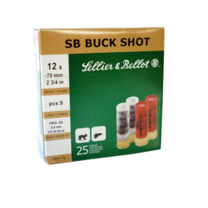 Sellier & Bellot Buckshot Φυσίγγια cal12 70mm 25τμχ 12βολα