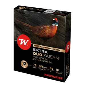 Winchester Extra Duo Faisan Φυσίγγια cal12 70mm 36gr 10τμχ No7+5