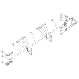 Ανταλλακτικό κονταριού 393r-253r-449r Ν.24+25+26+27