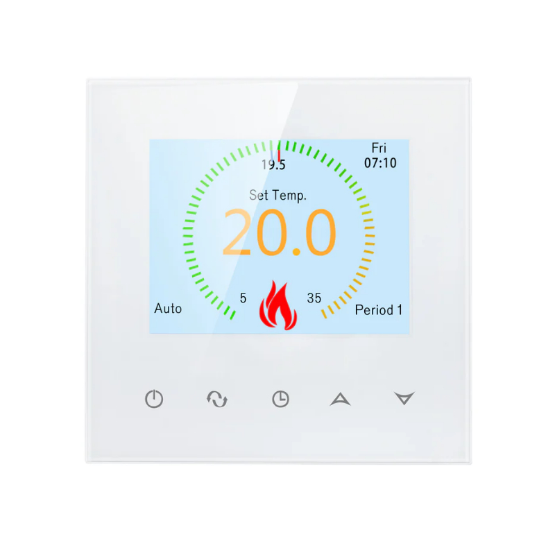 Hysen HYT003 WIFI Έξυπνος Θερμοστάτης Smart & Internet control για Αέριο/Πετρέλαιο (Έγχρωμη Οθόνη Αφης LCD/Φωνητικές Εντολές)