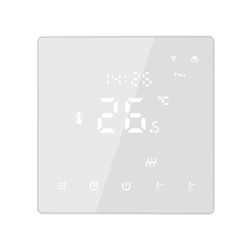 Hysen HY610 WIFI Έξυπνος Θερμοστάτης Smart & Internet control για Αέριο/Πετρέλαιο (3A/Οθόνη LCD) Λευκός