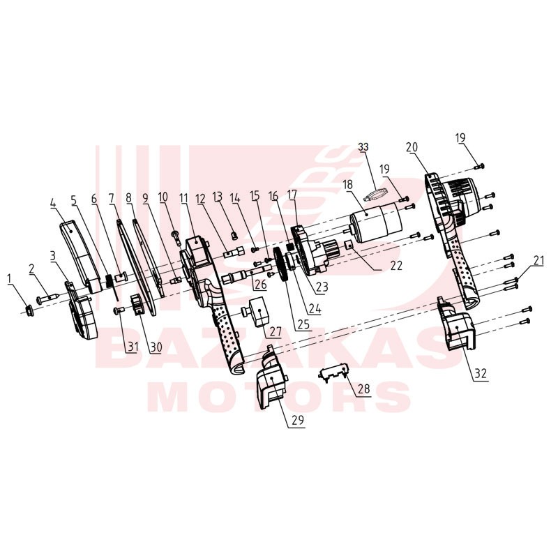 Hyundai HCS 21280VB Αλυσοπρίονο Μπαταρίας με Μπαταρία 21V & Φορτιστή - Image 2