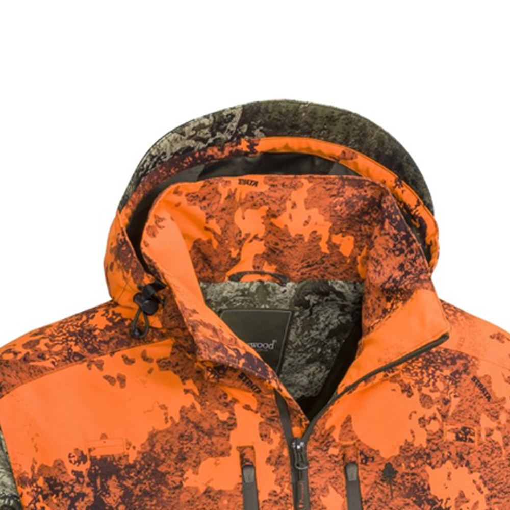 Pinewood Fudural-Retriever Active 5680 Κυνηγετικό Μπουφάν Παραλλαγής Χακί-Πορτοκαλί - Image 2