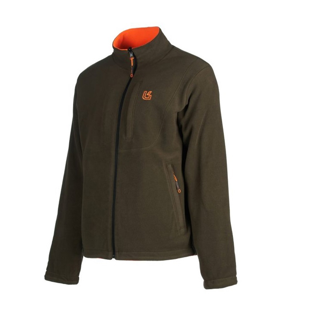 Univers Reverx 94315 Ζακέτα Fleece Διπλής Όψης Πορτοκαλί - Πράσινο - Image 4