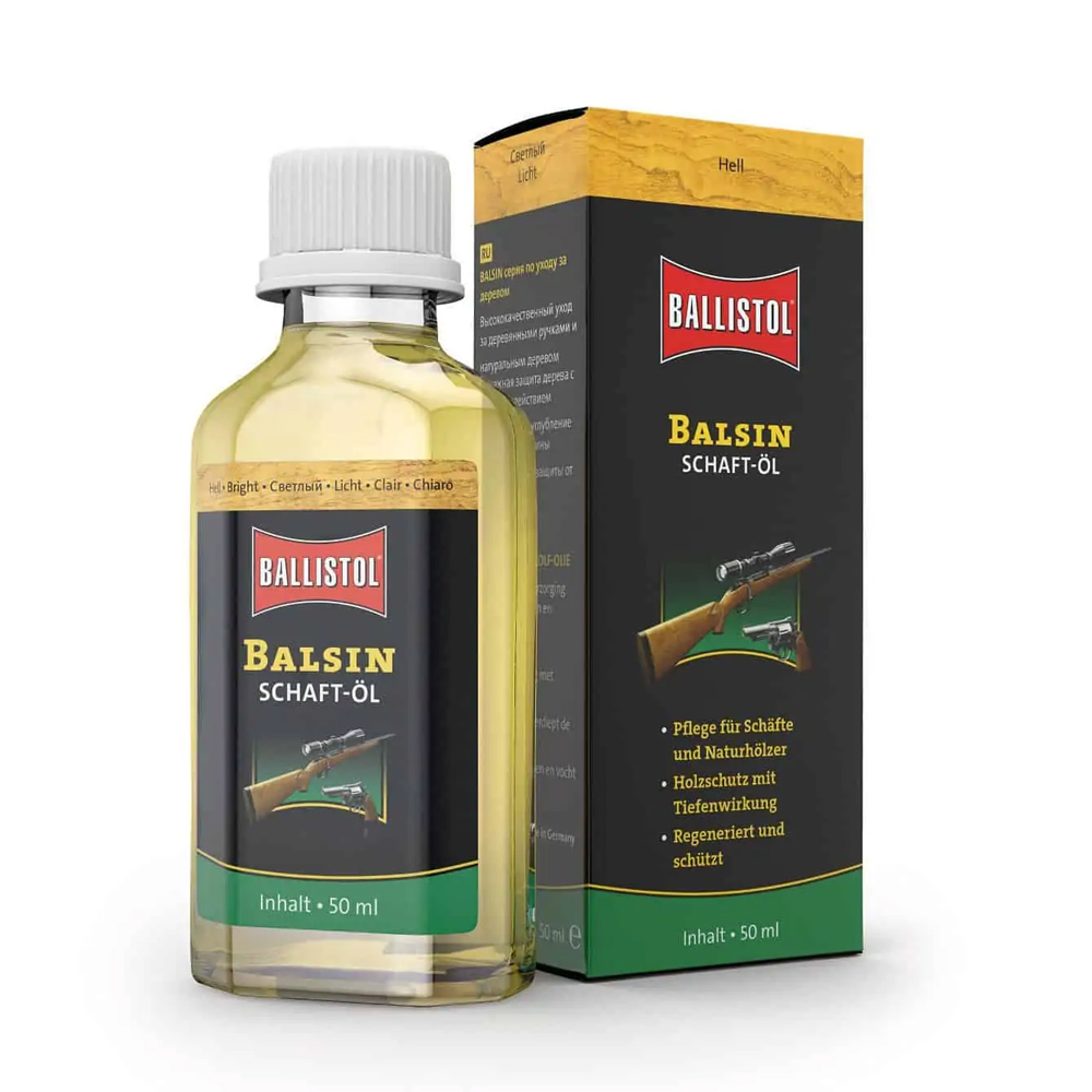 Ballistol Balsin Λάδι Ξύλων Όπλου Ανοιχτό 50ml