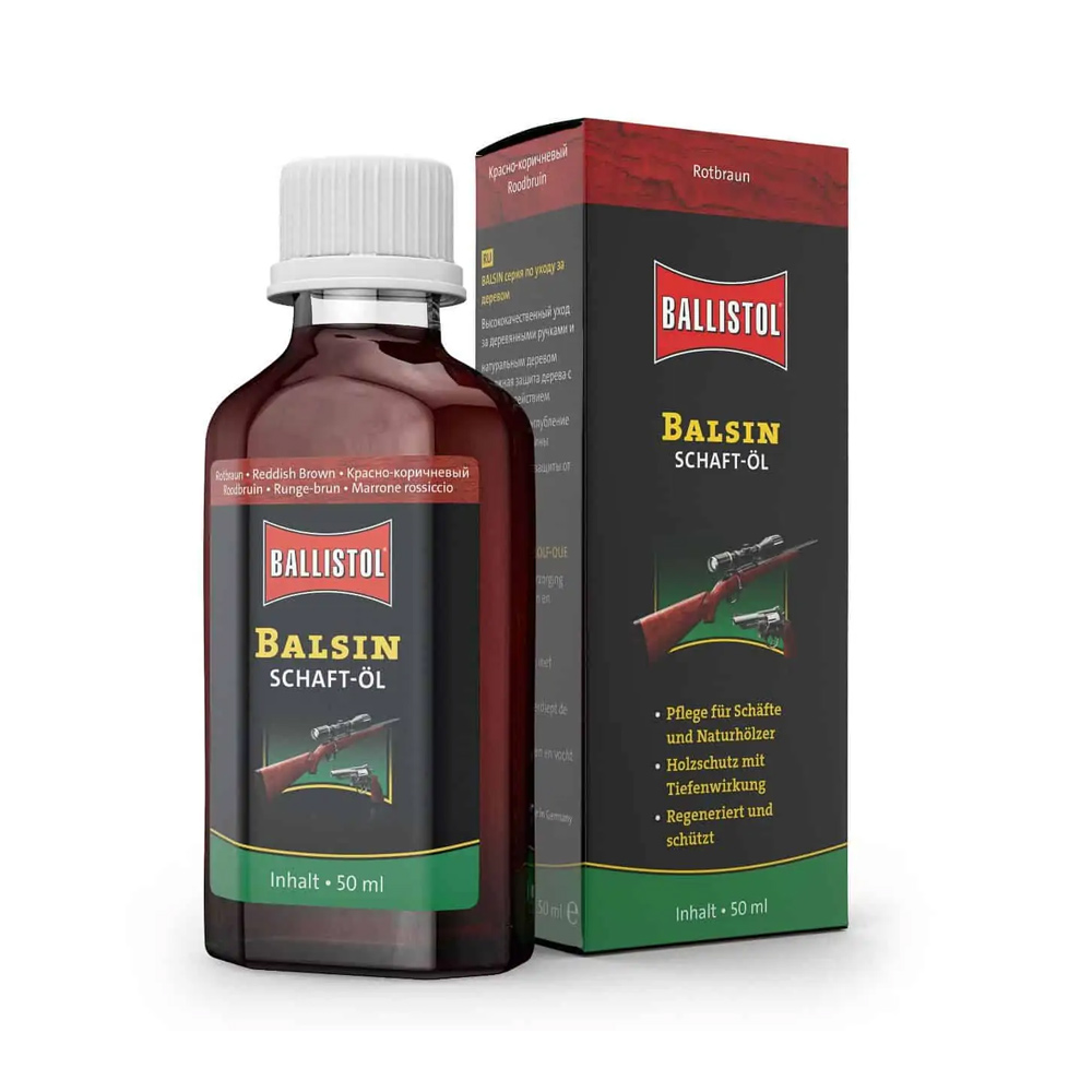 Ballistol Balsin Λάδι Ξύλων Όπλου Κόκκινο 50ml