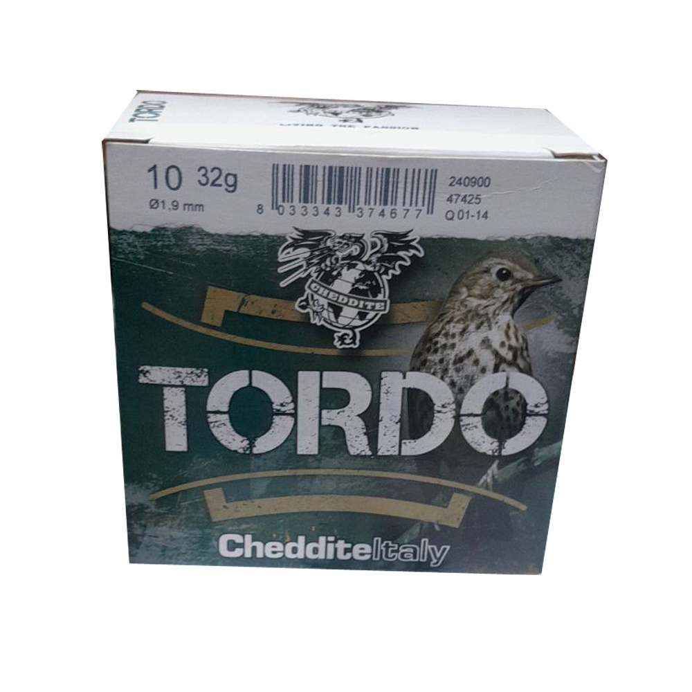 Cheddite Tordo T2 Φυσίγγια cal12 70mm 32gr 10τμχ