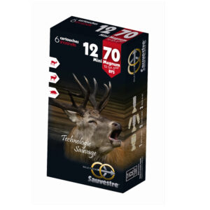 Sauvestre BFS Lead Mini Magnum Φυσίγγια cal12 70mm 22.5gr 6τμχ Μονόβολο