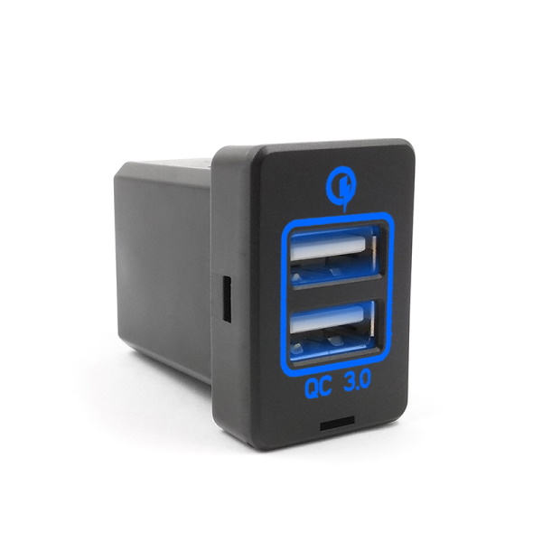 Kewig F19 Θύρες Φόρτισης Αυτοκινήτου Quickcharge 3.0 (2 Θύρες USB) 12/24V 25W