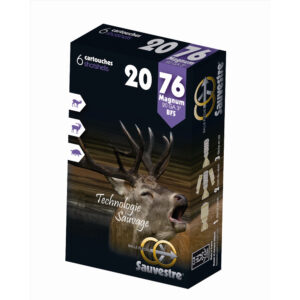 Sauvestre BFS Lead Φυσίγγια cal20 76mm 22.5gr 6τμχ Μονόβολο