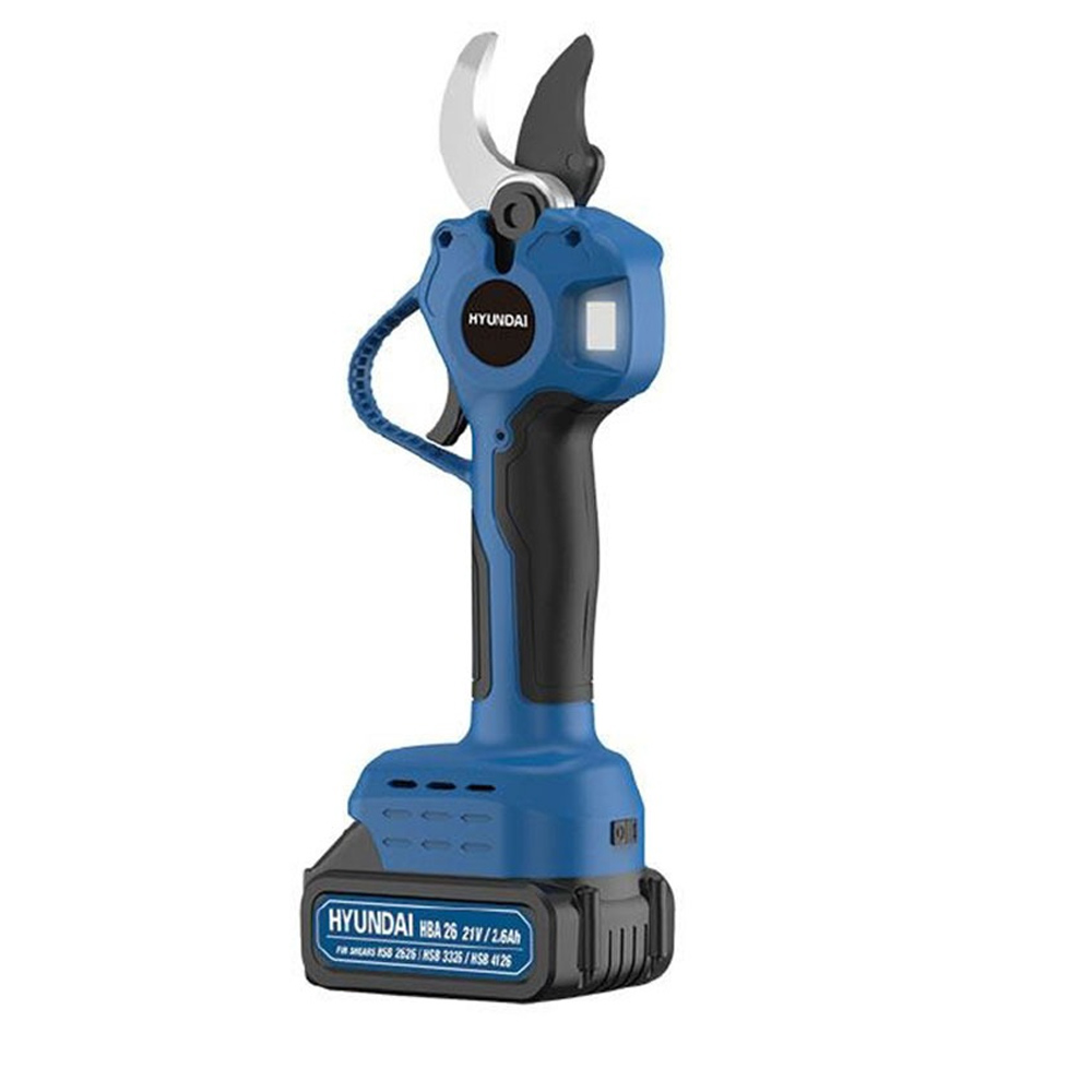 Hyundai HSB 3326 Ψαλίδι Κλαδέματος Μπαταρίας 21V με Φορτιστή & 2 Μπαταρίες 2.6Ah