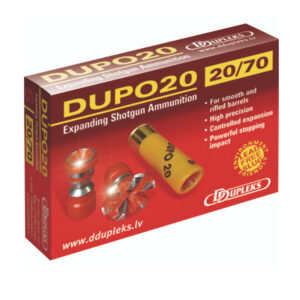 DDupleks Dupo 20 Φυσίγγια cal20 70mm 19.5gr 5τμχ Μονόβολο