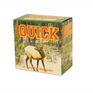 Quick Φυσίγγια cal12 70mm 36gr 25τμχ
