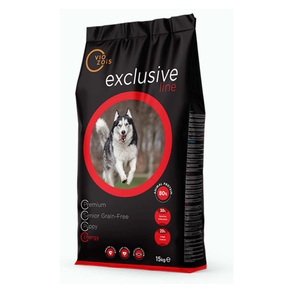 Viozois Exclusive Line Energy Ξηρά Τροφή Σκύλων 15kg