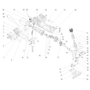 Ανταλλακτικό κουρευτικής προβάτων Cresman gts 3015 Νο.07