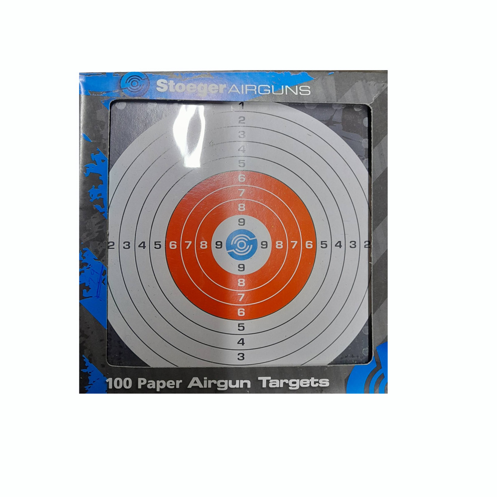 Stoeger 40103 Χάρτινοι Στόχοι Σκοποβολής 14x14cm 100τμχ