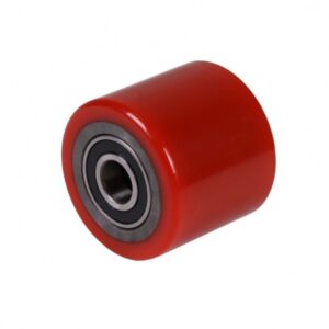 Ρόδα παλετοφόρου pu Cresman 80x70mm (χωρίς ρουλεμάν)