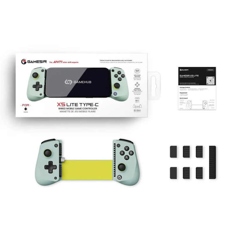GameSir X5 Lite Mobile Gaming Controller / Android / iOS (iPhone 15/16 series) (Type-C) Wasabi - Image 6