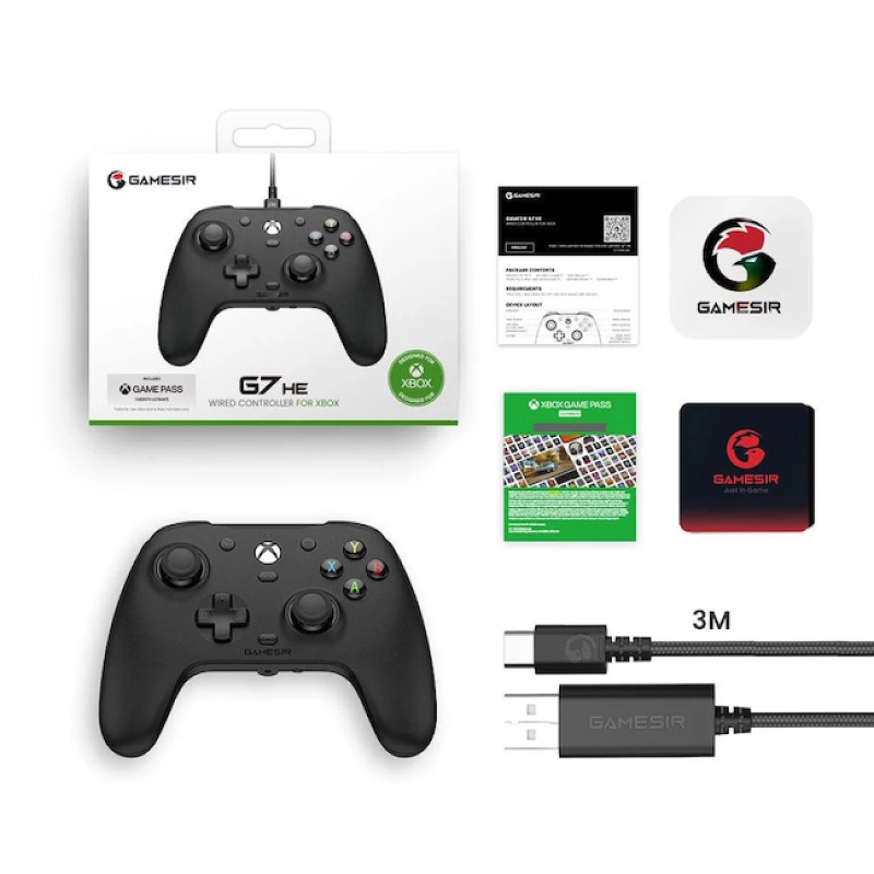 Gamesir G7 HE Ενσύρματο Gamepad με Hall Effect με Δόνηση για PC / Xbox One / Xbox Series Black - Image 5
