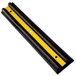 Προστατευτικό τοίχου parking λαστιχένιο Cresman 1000x160x50mm