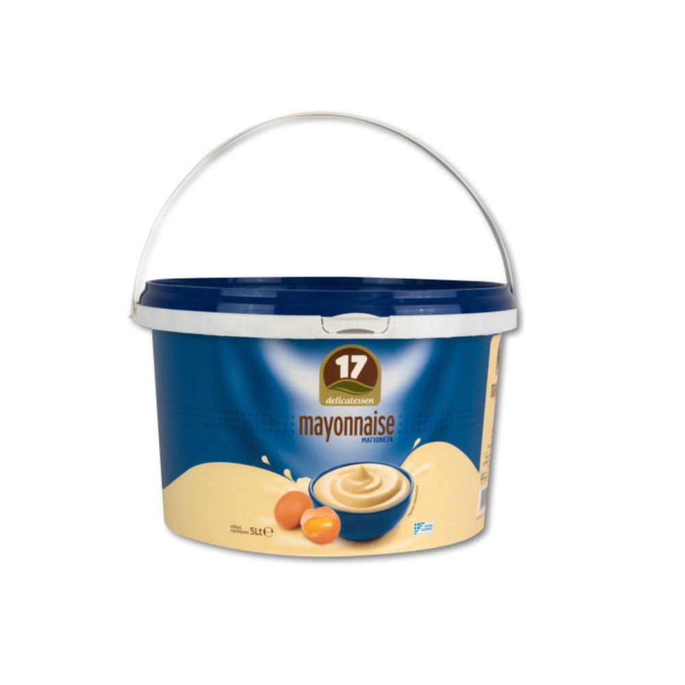17 Delicatessen Μαγιονέζα (εκτός ψυγείου) 5lt