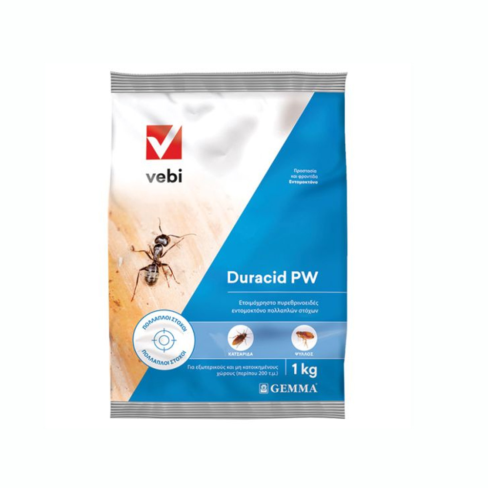 Gemma Duracid PW Εντομοκτόνο Σκόνη 1kg