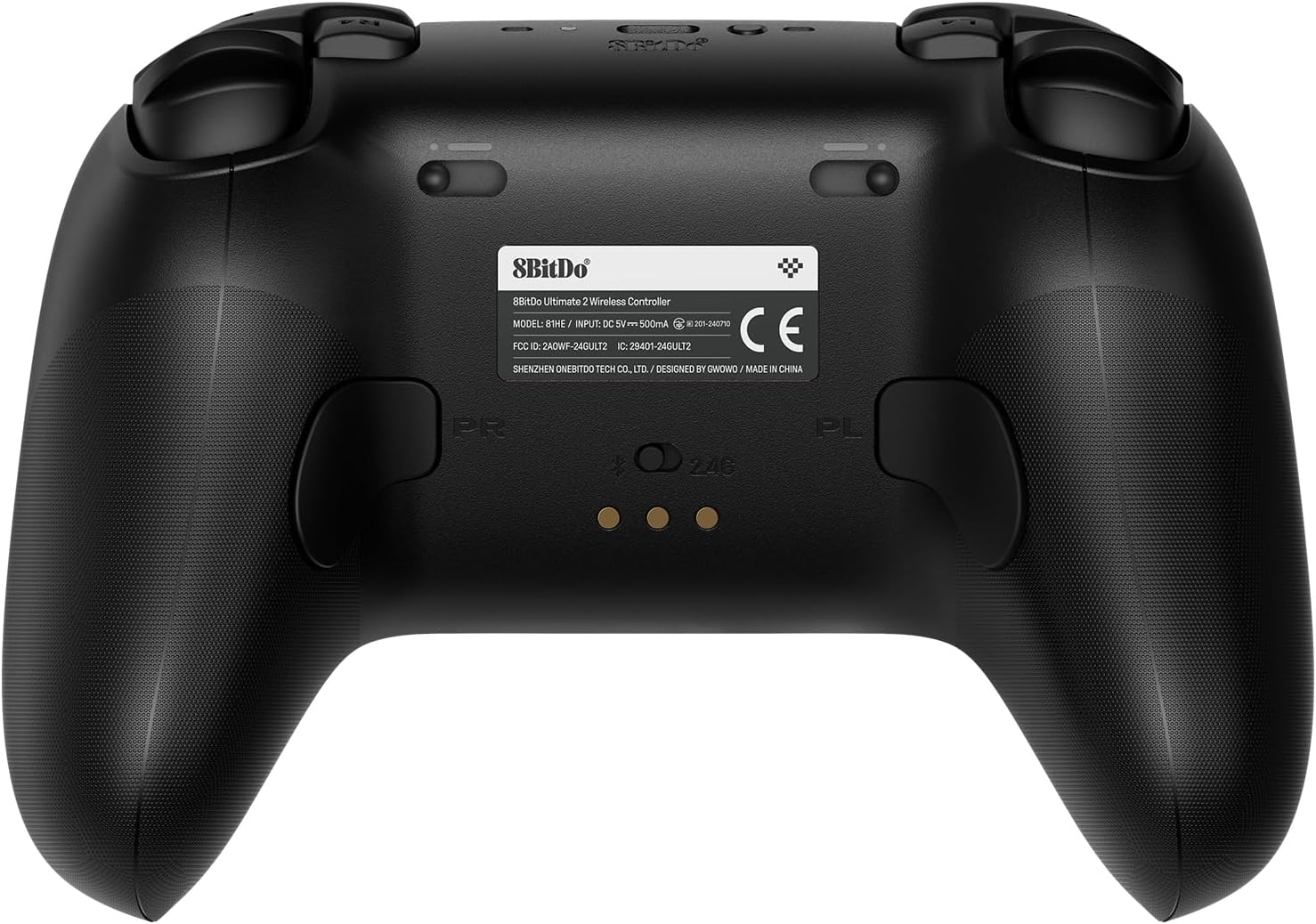 8BitDo Ultimate 2 Wireless με Charging Dock Ασύρματο Gamepad για Windows / Android (Xbox Layout) Μαύρο - Image 3