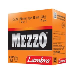 Lambro Mezzo Φυσίγγια cal12 70mm 32gr No8-9 25τμχ