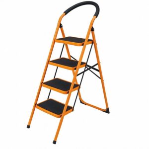 Σκαλοσκαμπό σιδήρου Cresman 4 σκαλιά