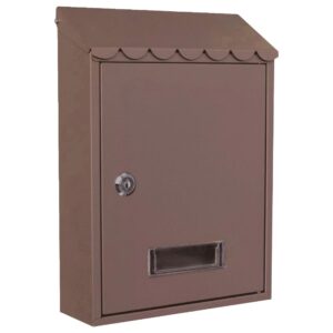 Γραμματοκιβώτιο Cresman 13 200X65X300mm καφέ