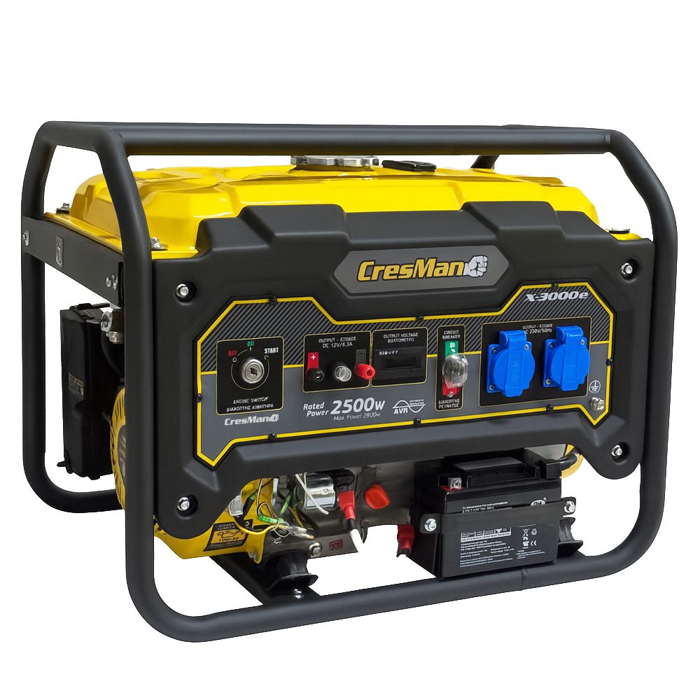 Γεννήτρια βενζίνης 3.0kVA Cresman x-3000e με μίζα
